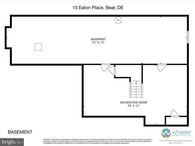 15 EATON PL, Bear, DE 19701