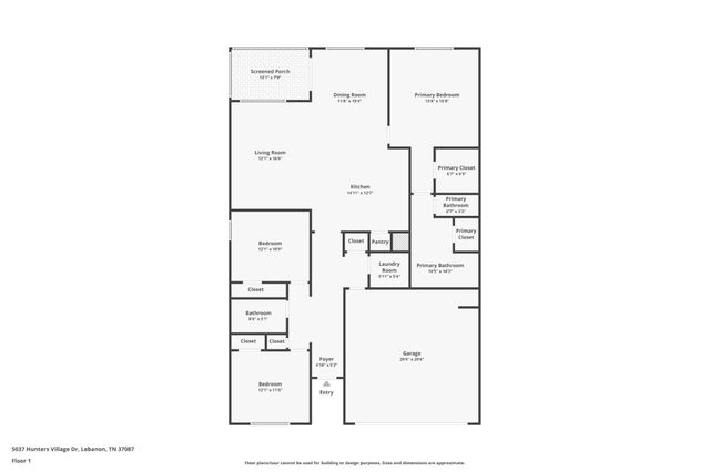 5037 Hunters Village Dr, Lebanon, TN 37087