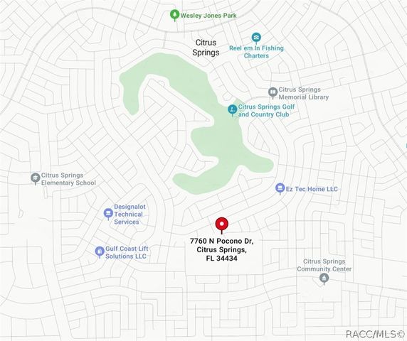 7760 N Pocono Drive, Citrus Springs, FL 34434