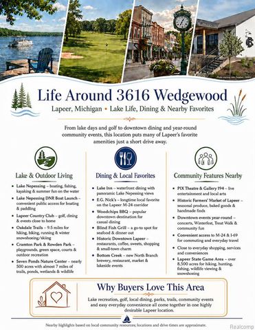 3616 Wedgewood Drive, Lapeer, MI 48446