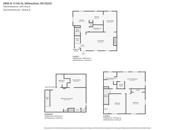 5805 N 111th STREET, Milwaukee, WI 53225