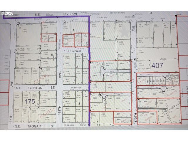 Se 170th and DIVISION St, Portland, OR 97236