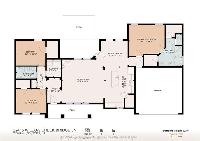 22415 Willow Creek Bridge Lane, Tomball, TX 77375