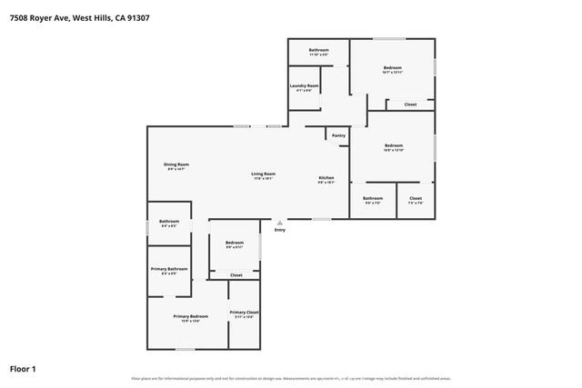 7508 Royer Avenue, West Hills, CA 91307