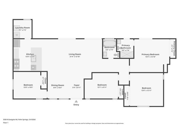 3530 N Eastgate, Palm Springs, CA 92262