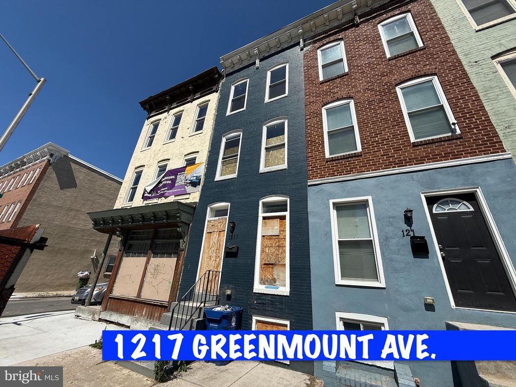 Image 1 of property listing at 1217 GREENMOUNT AVE, Baltimore, MD 21202