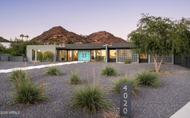 4020 E SIERRA VISTA Drive, Paradise Valley, AZ 85253