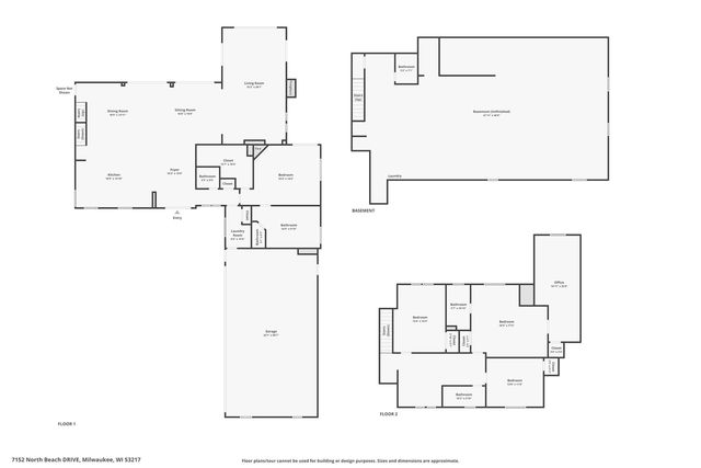 7152 N Beach DRIVE, Fox Point, WI 53217
