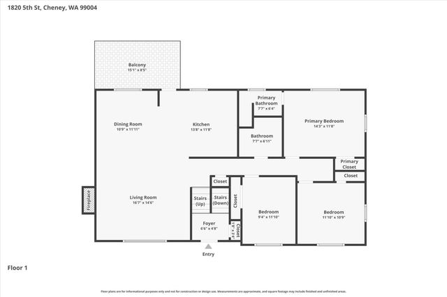 1820 5th St Ave, Cheney, WA 99004
