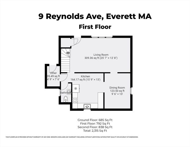 9 Reynolds Ave, Everett, MA 02149