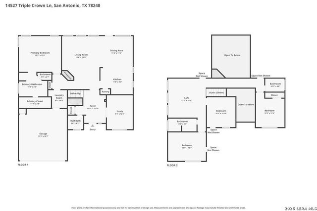 14527 TRIPLE CROWN LN, San Antonio, TX 78248