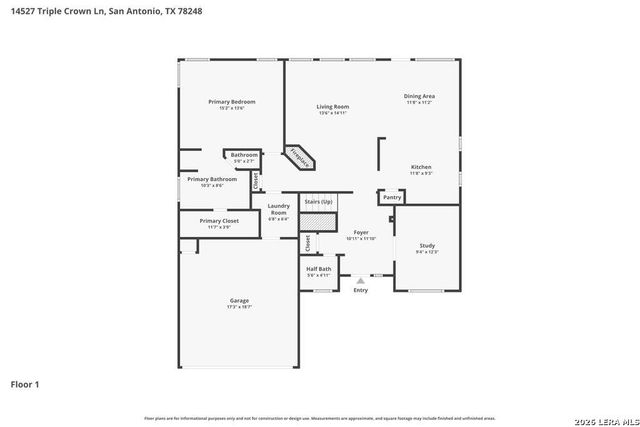 14527 TRIPLE CROWN LN, San Antonio, TX 78248