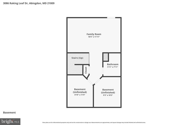 3086 RAKING LEAF DR, Abingdon, MD 21009