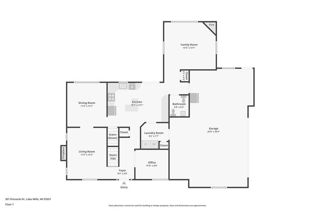 301 Pinnacle Drive, Lake Mills, WI 53551