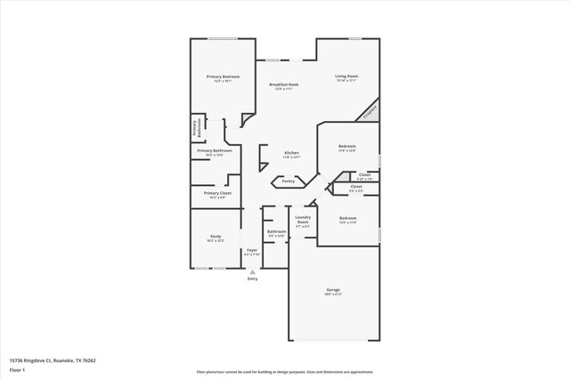 15736 Ringdove Court, Fort Worth, TX 76262