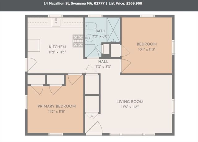 14 Mccallion St, Swansea, MA 02777