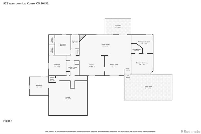 972 Wampum Lane, Como, CO 80432