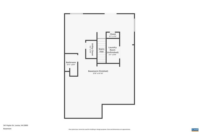 341 POPLAR DR, Louisa, VA 23093