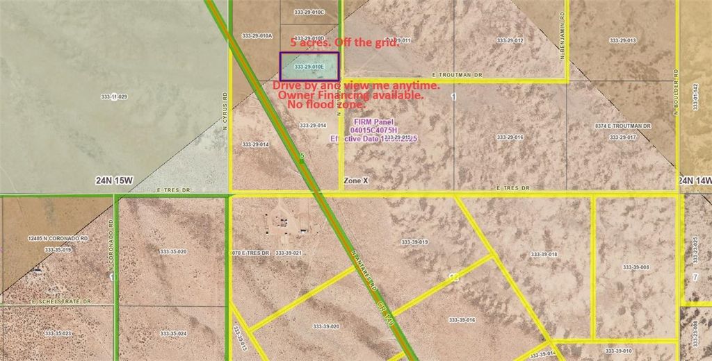 Parcel 1-10E N Jennings Road, Kingman, AZ 86409