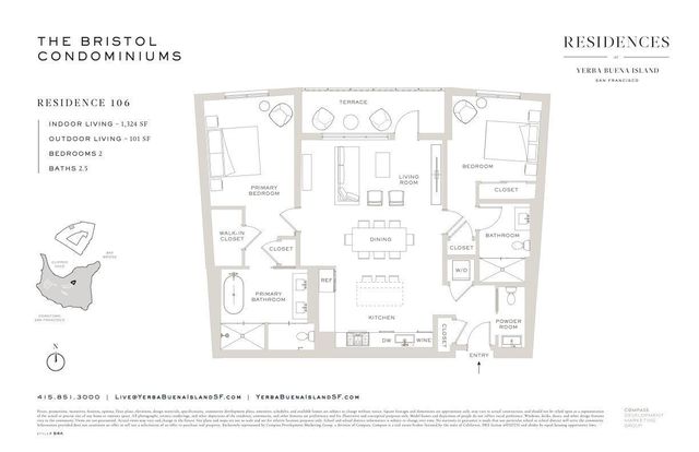 1 Bristol Court 106, San Francisco, CA 94130