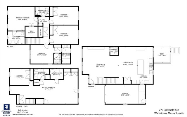 273 Edenfield Ave., Watertown, MA 02472