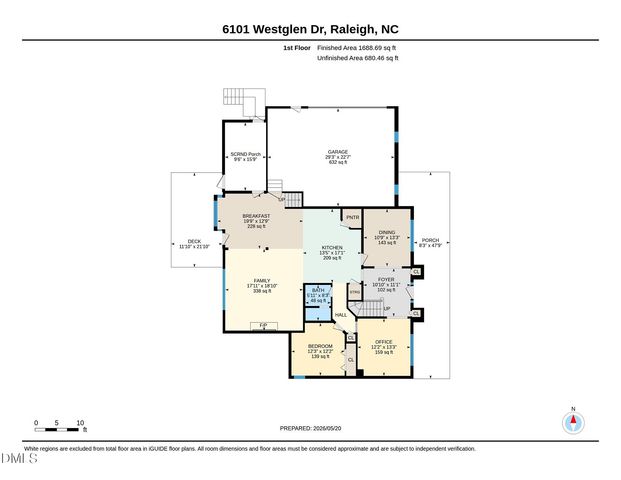 6101 Westglen Drive, Raleigh, NC 27612