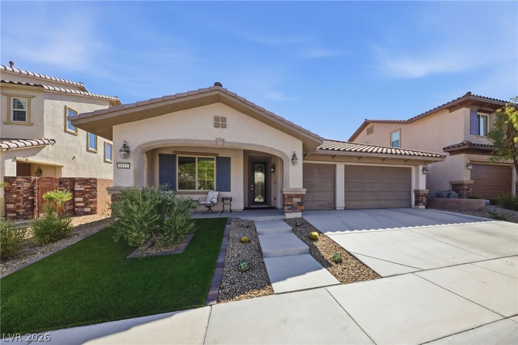 1112 Via Della Costrella, Henderson, NV 89011 — exterior