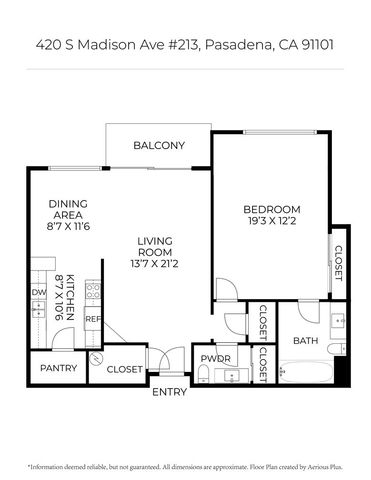 420 S Madison 213, Pasadena, CA 91101