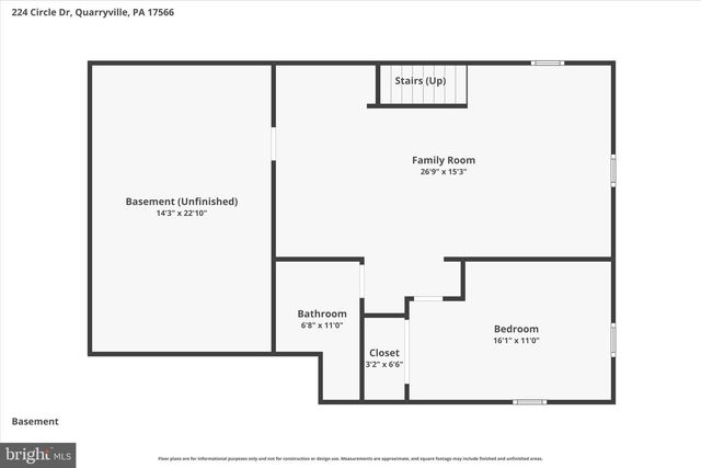 224 CIRCLE DR, Quarryville, PA 17566