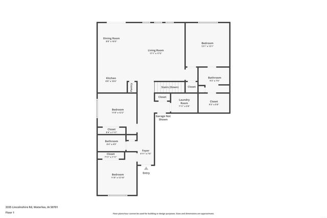 3335 Lincolnshire Road, Waterloo, IA 50701