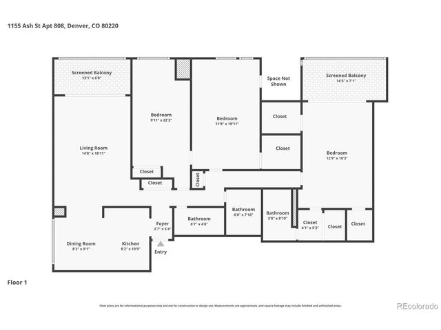 1155 N Ash St 806, Denver, CO 80220