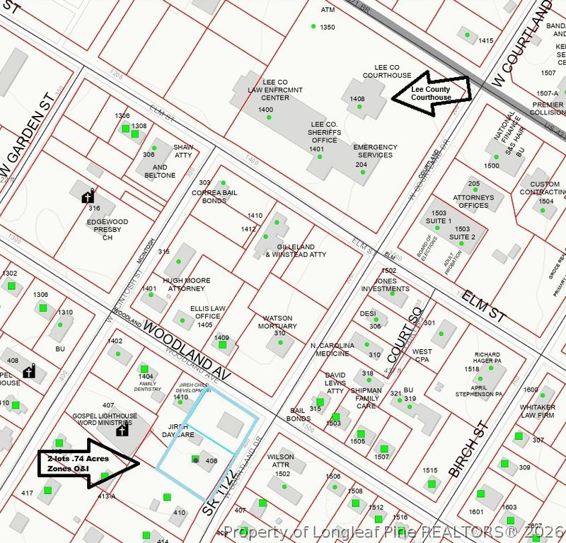 406 Courtland Drive, Sanford, NC 27330 — exterior