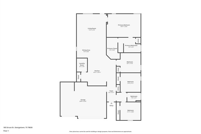 185 Struss DR, Georgetown, TX 78626