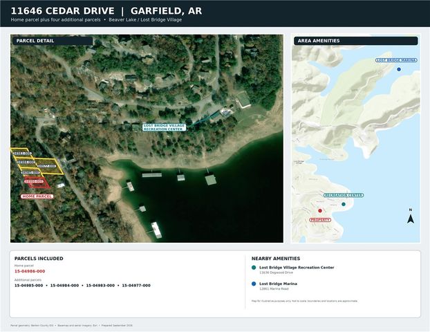 11646 Cedar Drive, Garfield, AR 72732