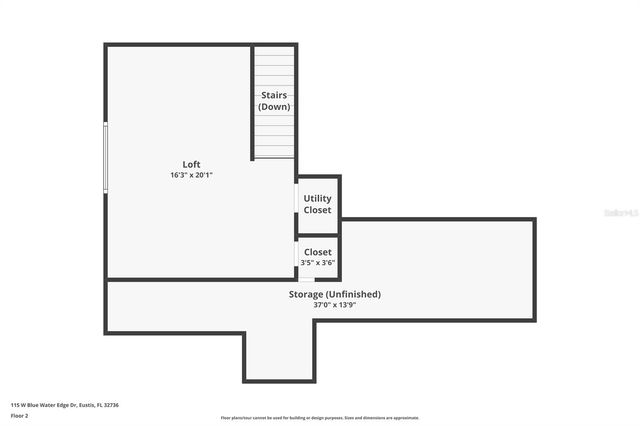 115 W BLUE WATER EDGE DRIVE, Eustis, FL 32736