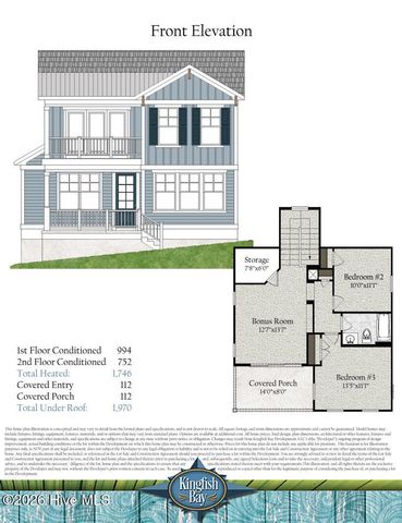 1252 Kingfish Boulevard, Calabash, NC 28467