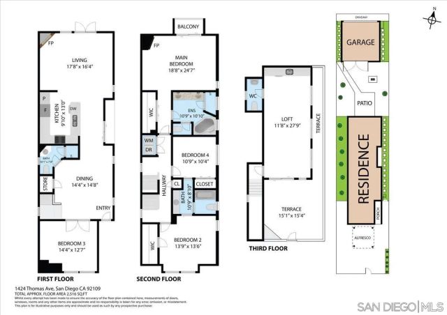 1424 Thomas Ave, San Diego, CA 92109