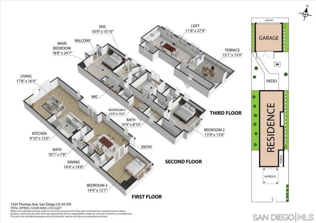 1424 Thomas Ave, San Diego, CA 92109