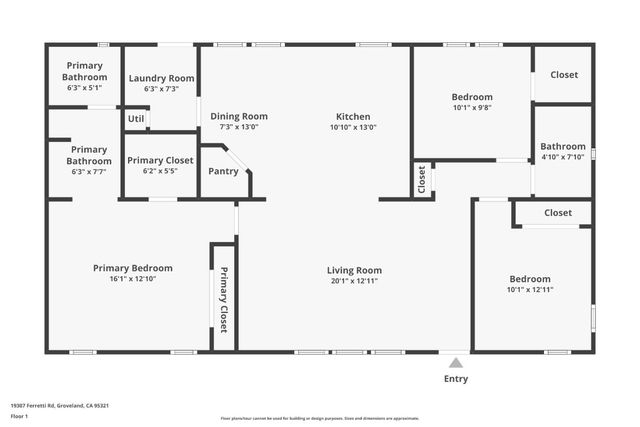 19307 Ferretti Road, Groveland, CA 95321