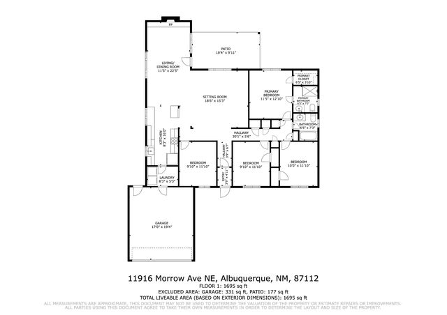 11916 Morrow Avenue NE, Albuquerque, NM 87112