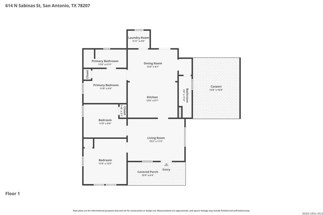 614 N Sabinas, San Antonio, TX 78207