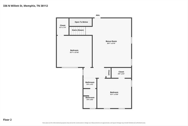 336 N WILLETT ST, Memphis, TN 38112