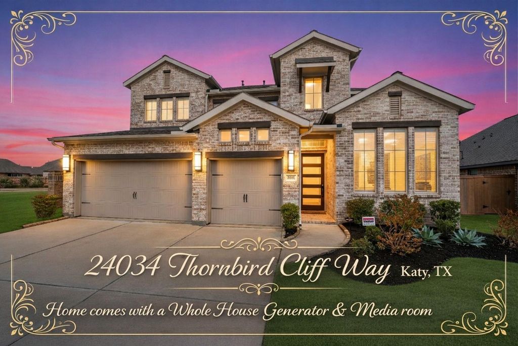 24034 Thornbird Cliff Way, Katy, TX 77493