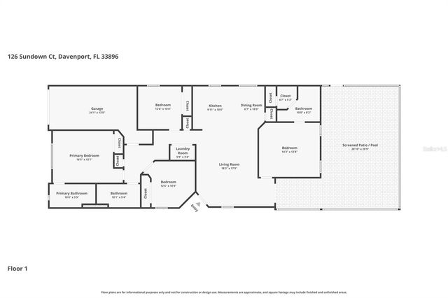 126 SUNDOWN COURT, Davenport, FL 33896