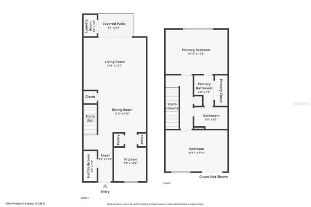 7505 PRESLEY PLACE 87, Tampa, FL 33617