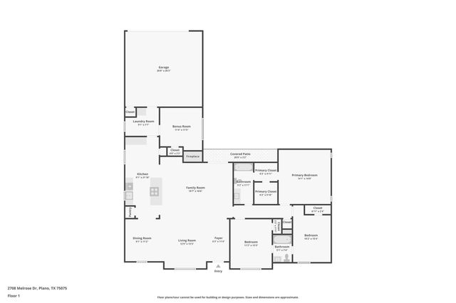 2708 Melrose Drive, Plano, TX 75075