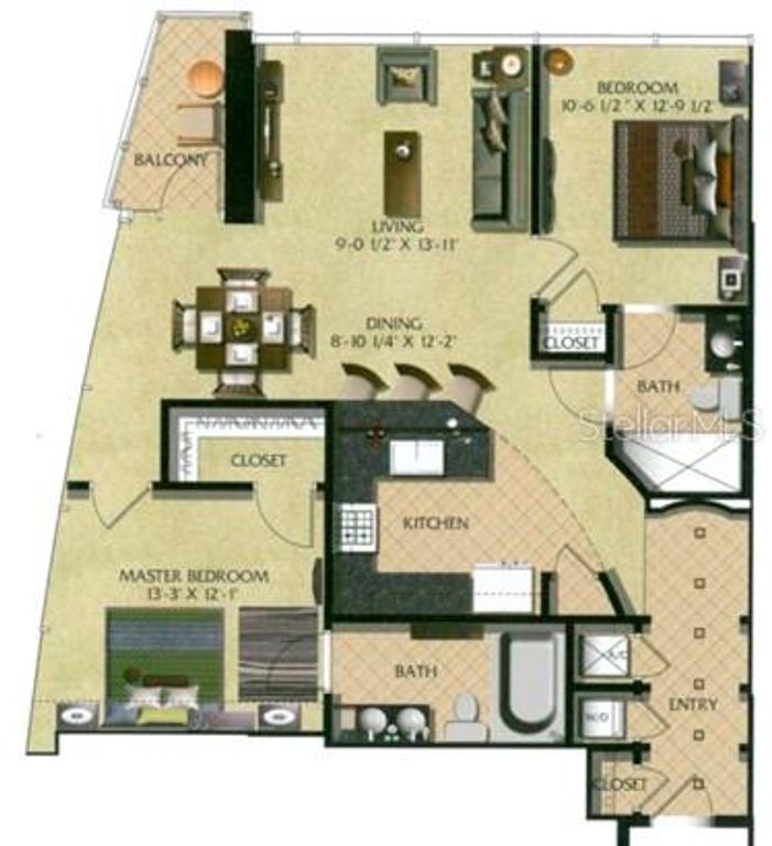 Image 3 of property listing at 101 S EOLA DRIVE 621, Orlando, FL 32801