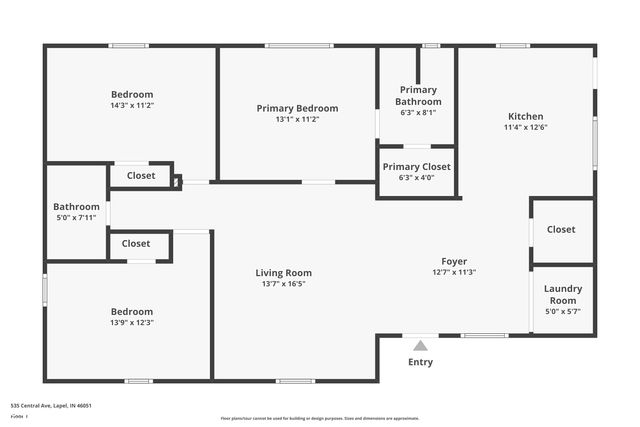 535 Central Avenue, Lapel, IN 46051