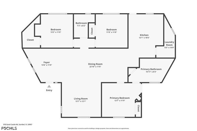 970 Sand Castle RD, Sanibel, FL 33957