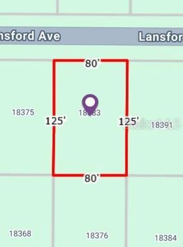 18383 LANSFORD AVENUE, Port Charlotte, FL 33954
